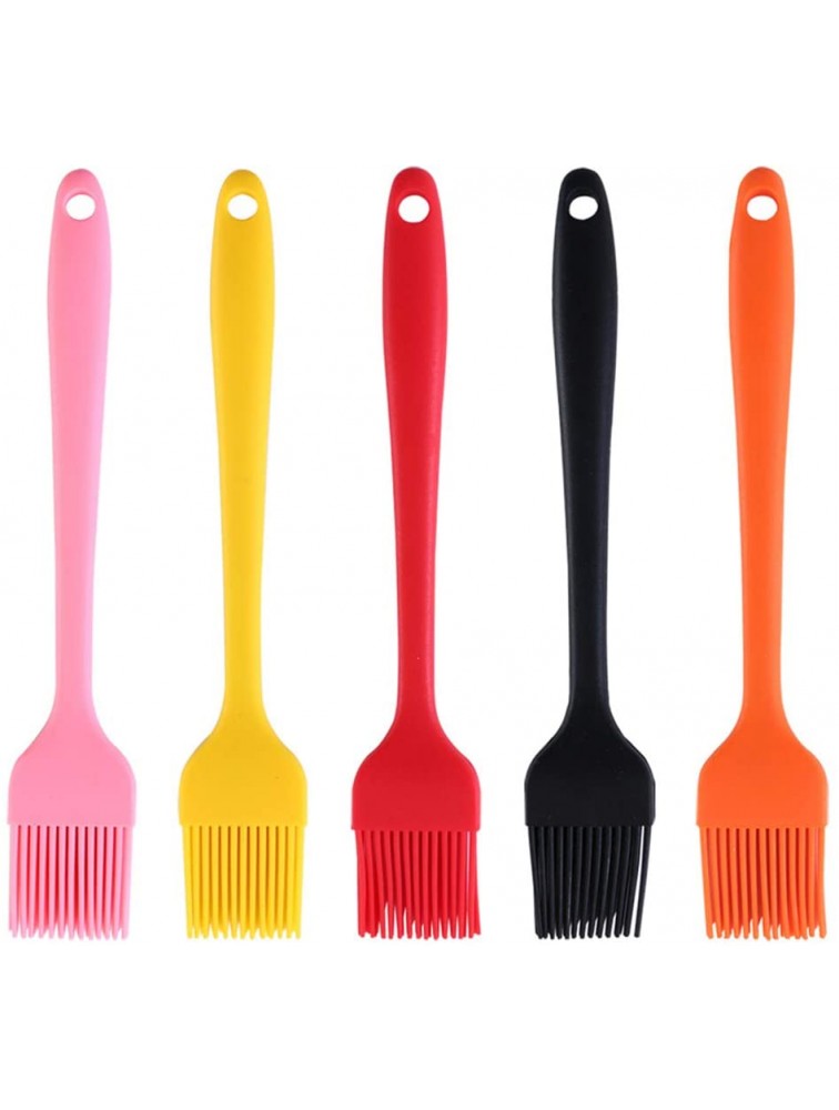 Silicone Basting Brush Heat Resistant Pastry Baking Bread Cake Oil Butter Brushes for BBQ Grill Kitchen Brush Meat Sauce Marinadespink - B3P4746PF