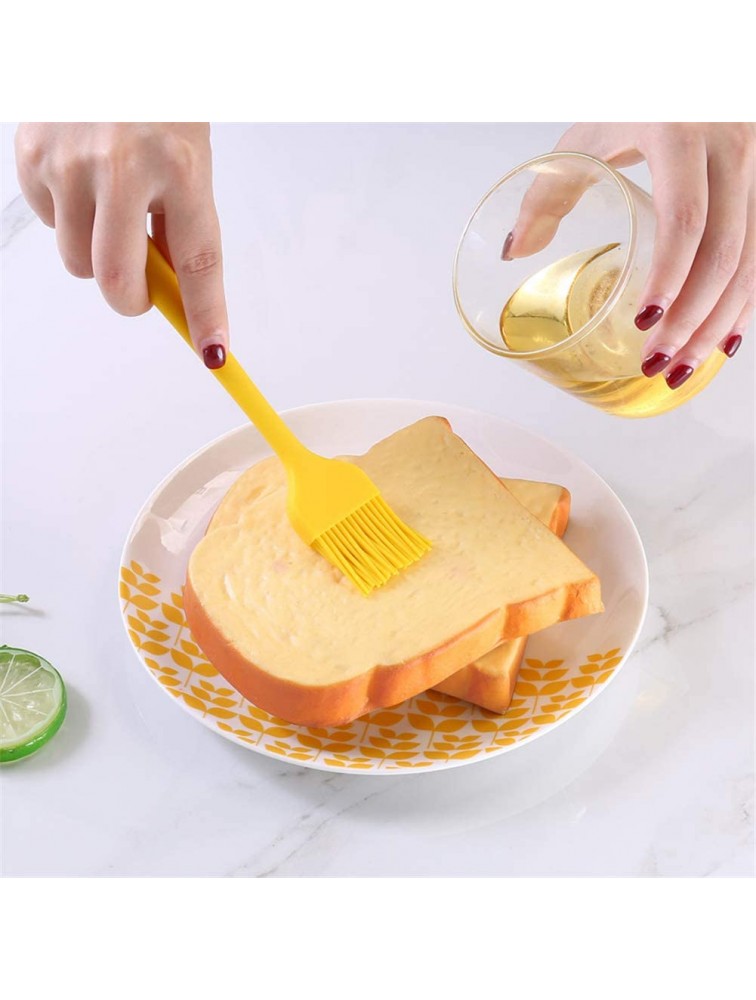 Silicone Basting Brush Heat Resistant Pastry Baking Bread Cake Oil Butter Brushes for BBQ Grill Kitchen Brush Meat Sauce Marinadespink - B3P4746PF