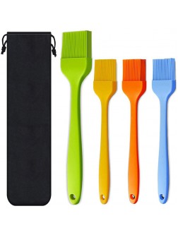 Silicone Basting Pastry Brush Spread Oil Butter Sauce Marinades for BBQ Grill Baking Kitchen Cooking Baste Pastries Cakes Meat Sausages Desserts Food Grade Dishwasher safe - BXRSN0XJ1