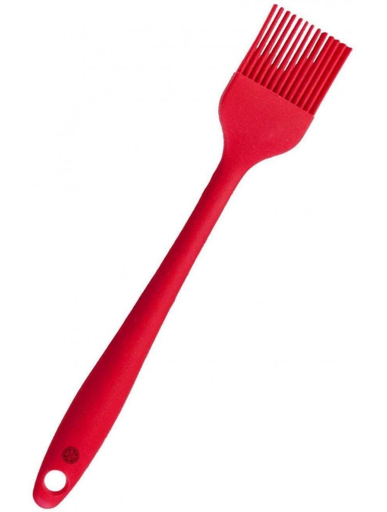 StarPack Premium Silicone Basting Brush High Heat Resistant to 600°F Hygienic One Piece Design Pastry Grill & BBQ Brush Cherry Red - BRSY52VSU