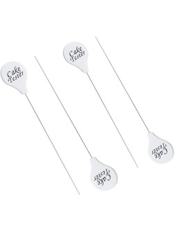 Cake Tester for Baking Cake Tester Needle Reusable Long Cake Testers Metal Pin Sticks for Cake Bread Pastry Biscuit Cookie Muffin Pick 7.5inch 4 Pack - BX6077OFN