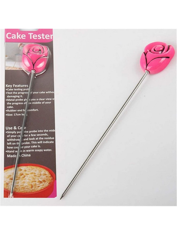 Mvude Household Cupcake Cake Tester Stainless Steel Skewer Testers Housewarming Gift - BKAYHI03D