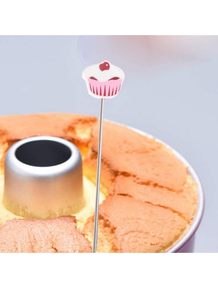UPKOCH 3pcs Cake Tester Probe Cute Skewer Stainless Steel Cupcake Muffin Tester Stirring Pin Baking Cooking Bread Kitchen Tool - BUCYR1HEH