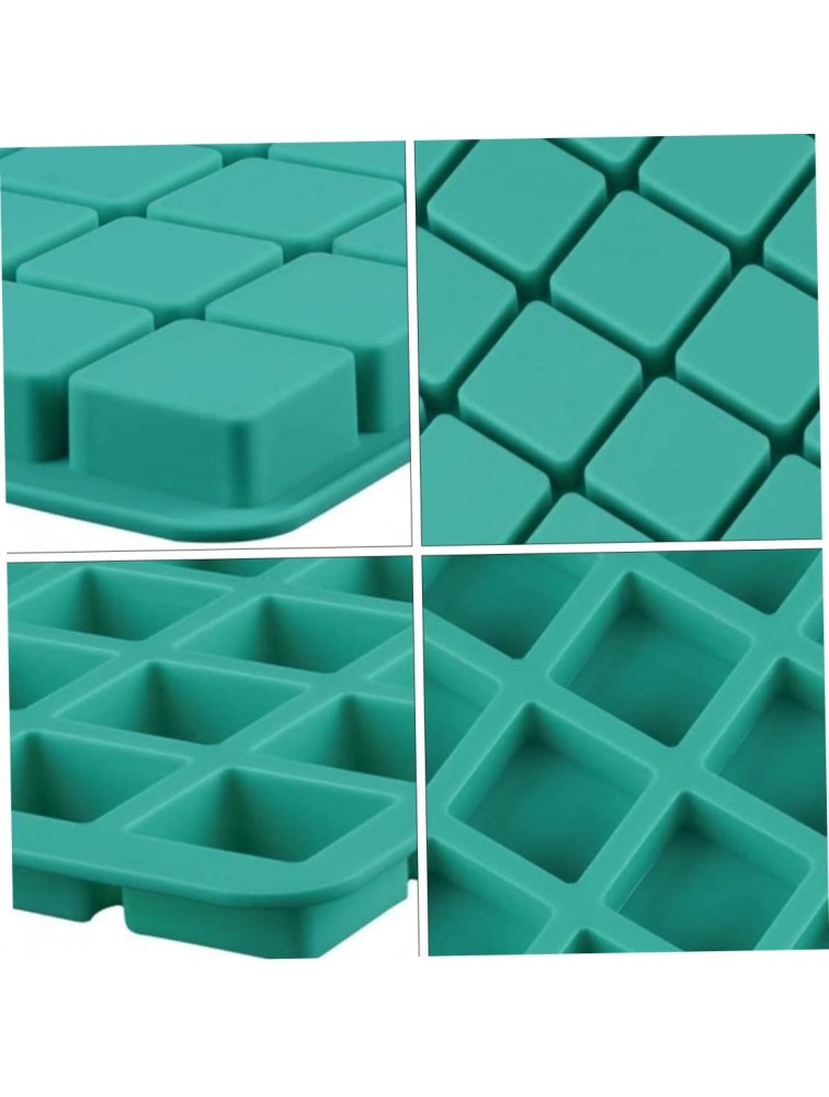 yisily 40-Cavity Chocolate Moulds,Silicone Mould,Square Candy Molds Grid Fondant Mould Silicone Sweet Molds Ice Cube Tray - BP05K4NPV