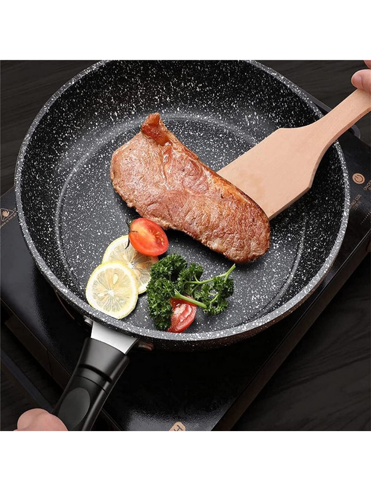 wdpinpan Household Kitchen Breakfast Pancake Pan,Non-Stick Marble Frying Pan,5-Layer Composite Pot Bottom,Even Heat Conduction,Easy Clean,General Purpose for Induction Cooker Gas Stove - BWF0XVB3V