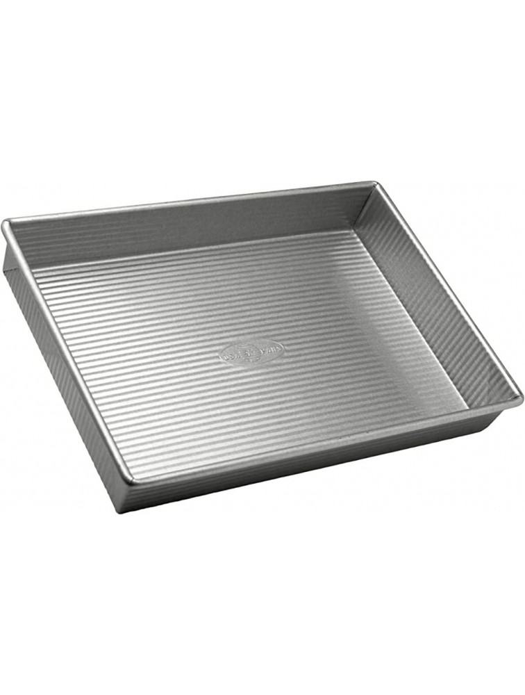 USA Pan Bakeware Rectangular Cake Pan 9 x 13 inch Nonstick & Quick Release Coating Made in the USA from Aluminized Steel - BMPCVO0TO