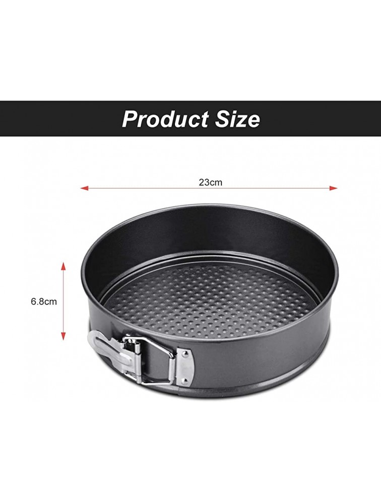 Podazz Cake Pan,Non-Stick Cheesecake Pan Carbon Steel Springform pan with Lock Removable Bottom 9 Inches 23cm - BQS5JDB8C