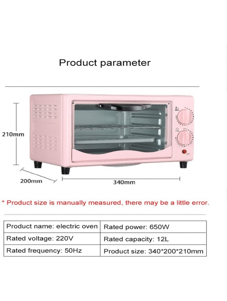 ALOW 12L Mini Electric Oven Multifunctional Bread Toaster Pizza Cake Baking Grill Automatic Roasted Chicken Stove - BJB1RNNX2