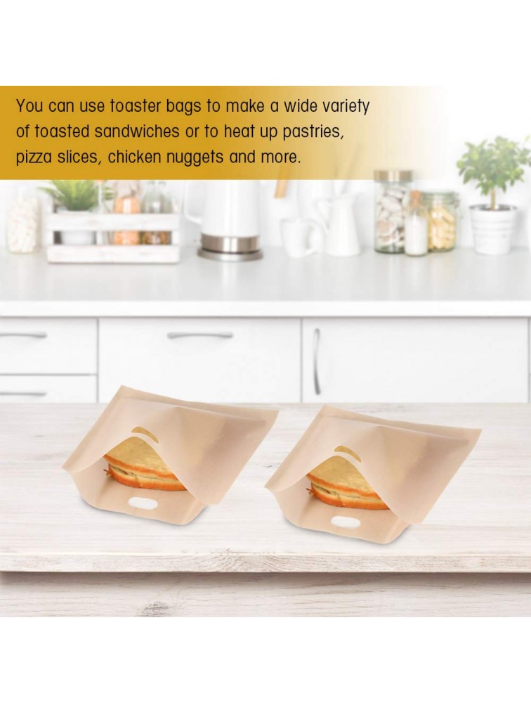 Barbecue Bag,Safe Non Stick Reusable High Temperature Coated Fiberglass Microwave Heating Pastry Toaster Bread Bags #2 - B749KKI0F