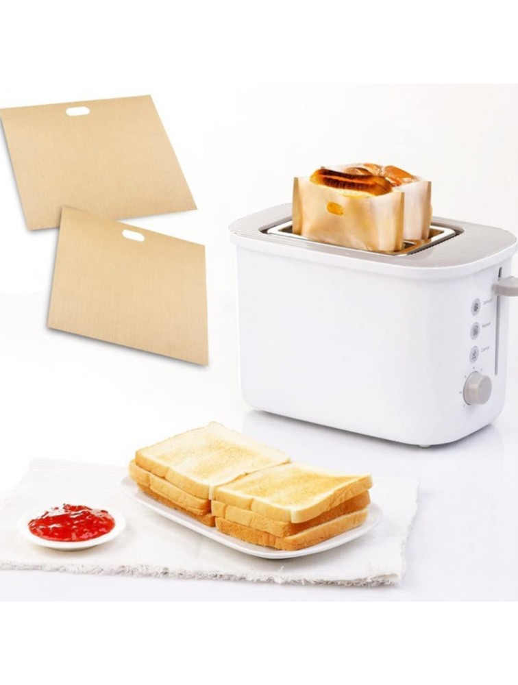Toaster Bags bread bag Reusable Create Grilled Cheese Sandwiches in Toaster Microwave Oven or Grill Pizza Garlic Bread Three sizes - BYDNI383C