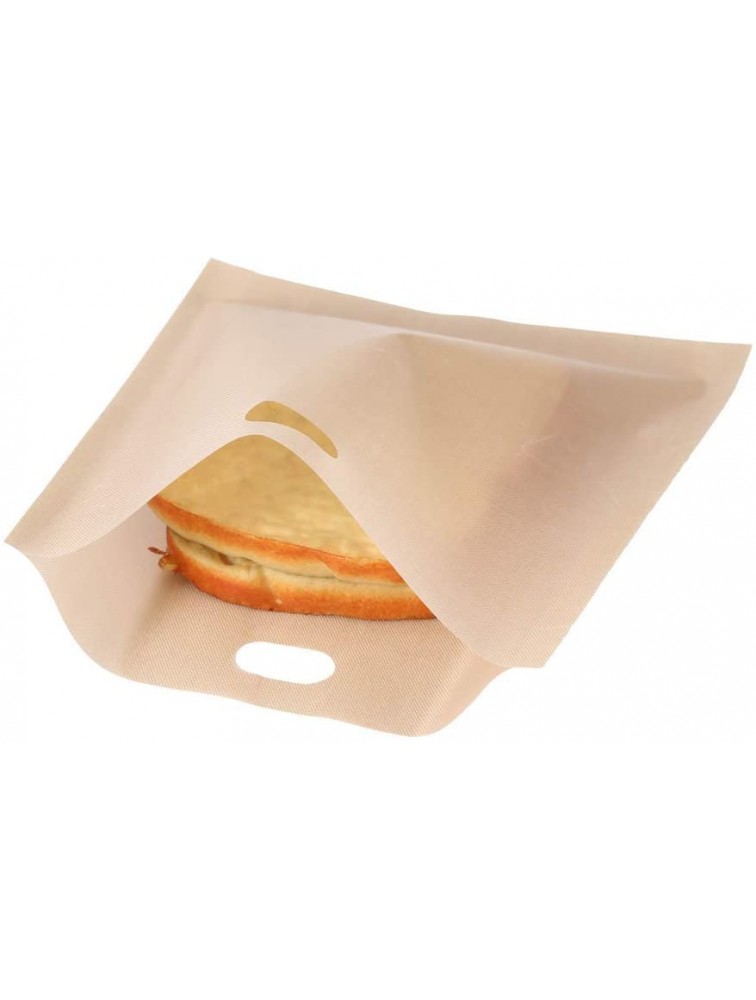 Yosoo Toaster Bag Reusable Non Stick Coated Fiberglass Microwave Heating Pastry Toaster Bread Sandwich Bags02 - BDRIQFO0F