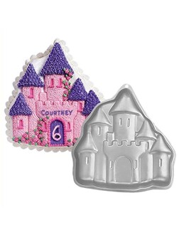 11 Inch Castle aluminum 3D cake mold baking mold tin cake plate castle - BE00EV3X9