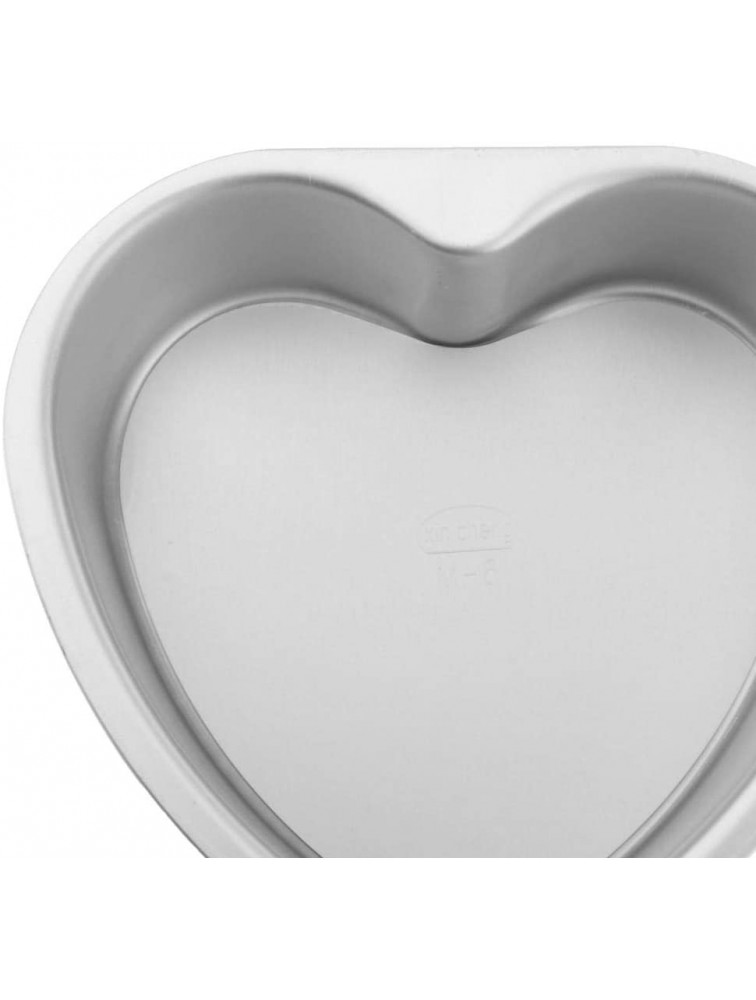 Flameer 6 7 8Inch Heart Shaped Removable Bottom Chocolate Cake Pan Tin Baking Mold Mould 6inch - BDHYPZUGZ