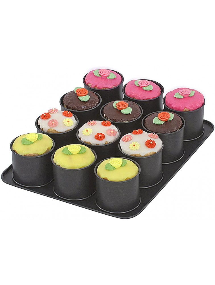 Frieling USA Zenker Ring Mold Pan for Mini Desserts Nonstick - BHZJCRVK4