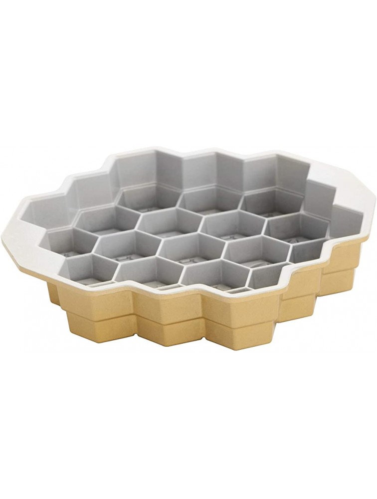 Nordic Ware Honeycomb Pull Apart Pan One Size Gold - B9I3UAX9D