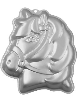 Wilton Horse or Unicorn Aluminum Birthday Cake Pan - B4W24NGMV