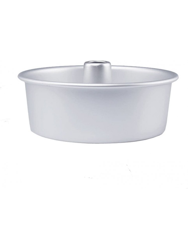 GDGY Aluminum Alloy Round Hollow Chiffon Cake Mold Angel Food Cake Pan Baking Mould with Removable Bottom 8inch - BO622PEQT