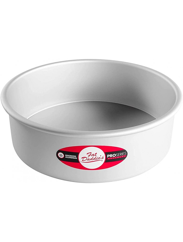 Lumintrailx Fat Daddios Round Cheesecake Pan 9 x 3 Inch Silver with a Lumintrail Measuring Spoon Set PCC-93 - BCPU47ZRF