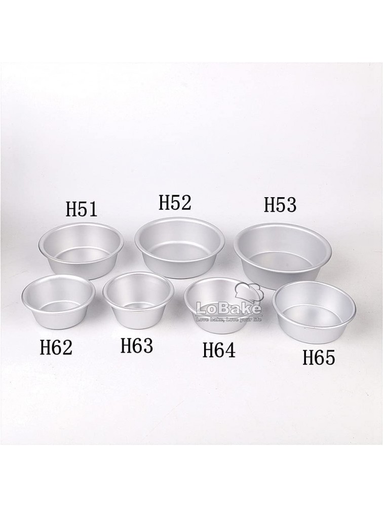 10pcs per lot Thicken Various Shallow Cups Bowl Shape Aluminium Tart Mould Jelly Pudding Cup Cupcake Mold Cheese Pans DIY Baking H62 - BOGMQQN18