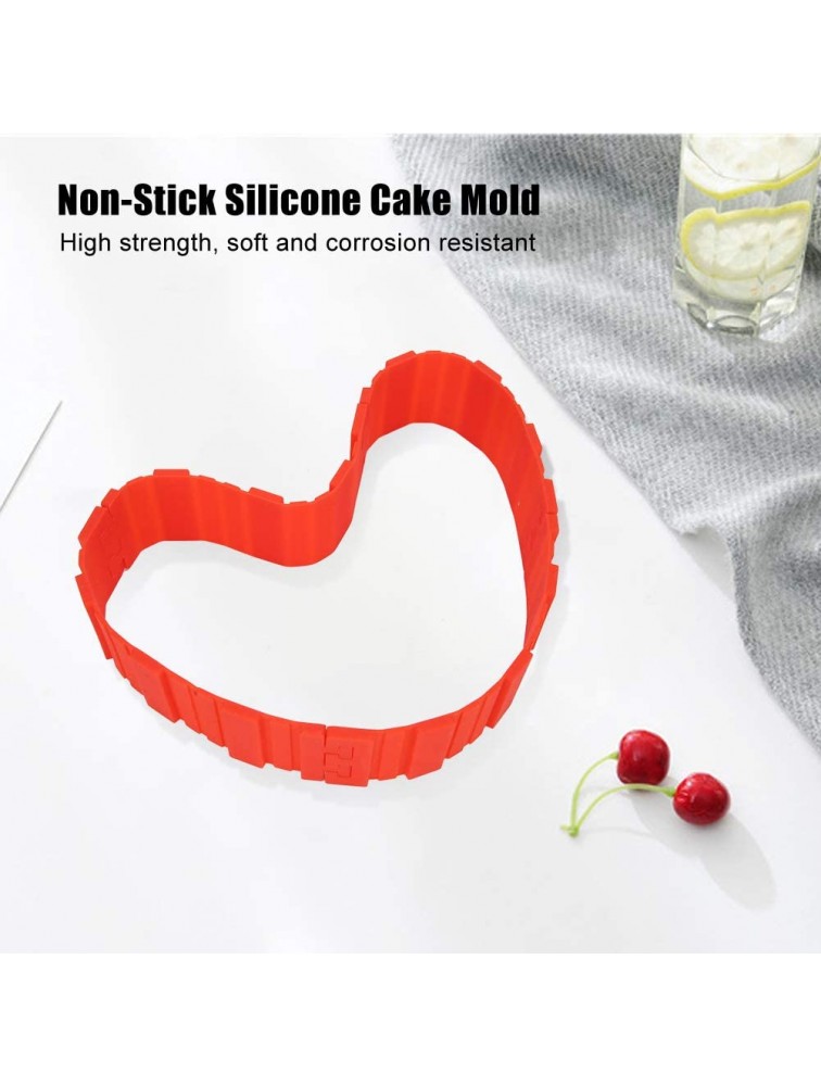 4Pcs Food Grade DIY Cake Mold Cake Mold Baking Silicone Cake Mold DIY Baking Mold Baking Tool Accessories for Home Use - BDPW4KD4X