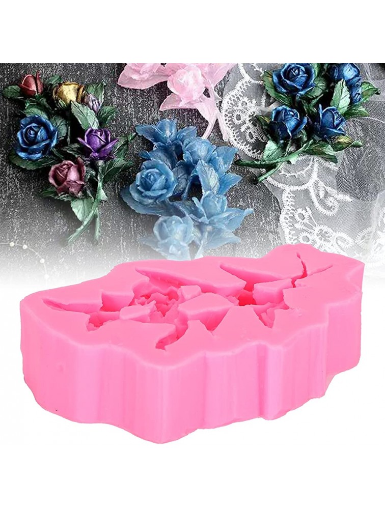 Bread Molds Useful Mold Pink Bakeware Tools for Chocolate Snacks Making for Valentine's Day for Making Cakes for Mother's Day - B3KDBBGTF