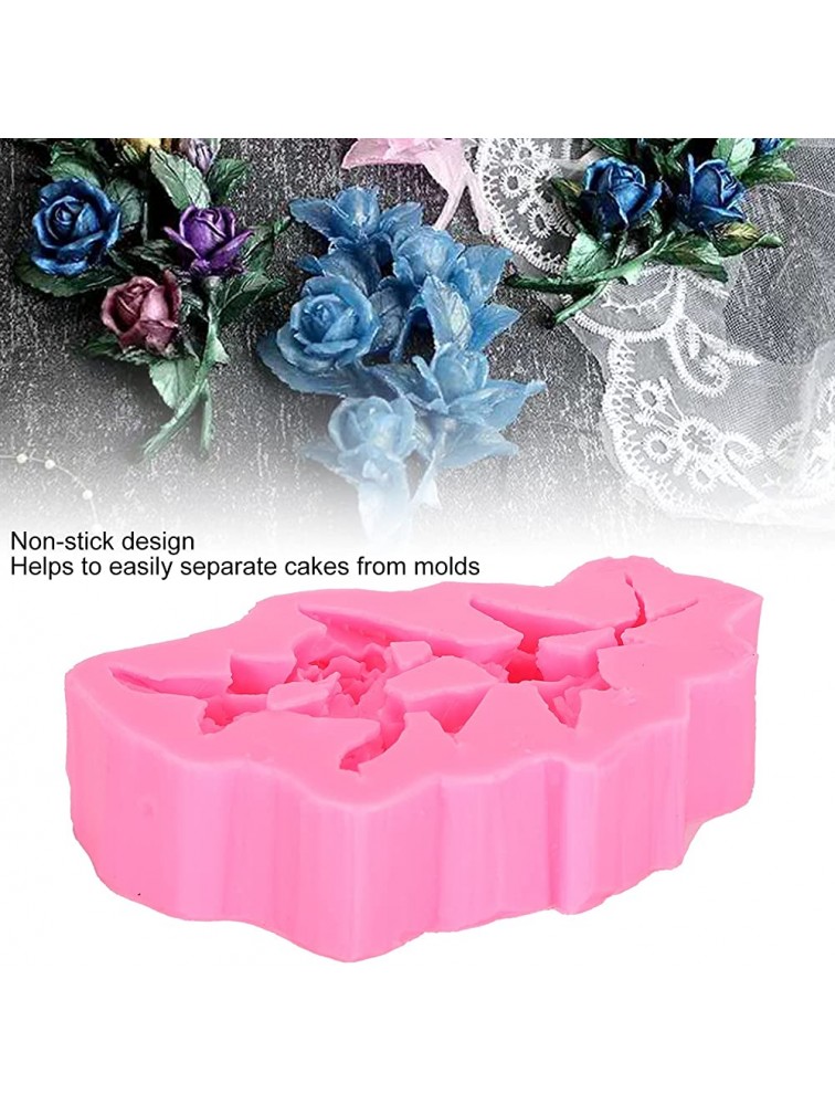 Bread Molds Useful Mold Pink Bakeware Tools for Chocolate Snacks Making for Valentine's Day for Making Cakes for Mother's Day - B3KDBBGTF