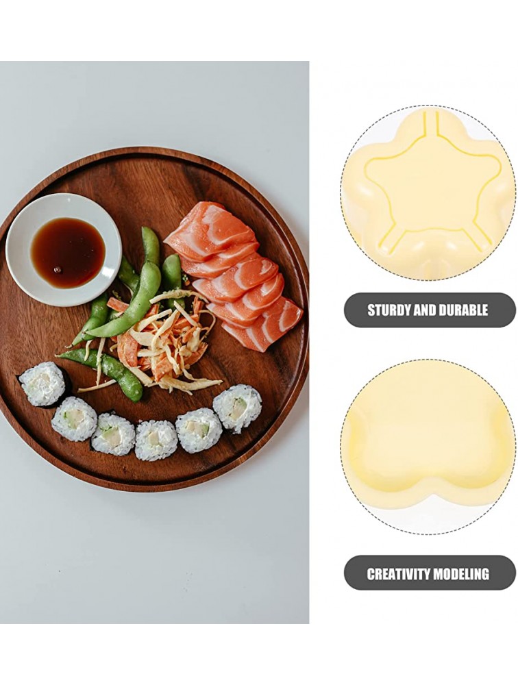 DIY Rice Baller Shakers Kit: 4Pcs Herat and Flower Shaped Onigiri Mold with 2 Spoons Lunch Maker Mould Sushi Maker Mold Kitchen Tools Food Decor - BDD10HZGB