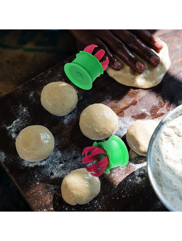 Hemoton 2pcs Baozi Maker Bao Steamer Baozi Mold Dumpling Maker Steam Bun Mold Stuffed Bun Making Mold Pastry Pie Cooking Tool Sets - B6EONTWZF