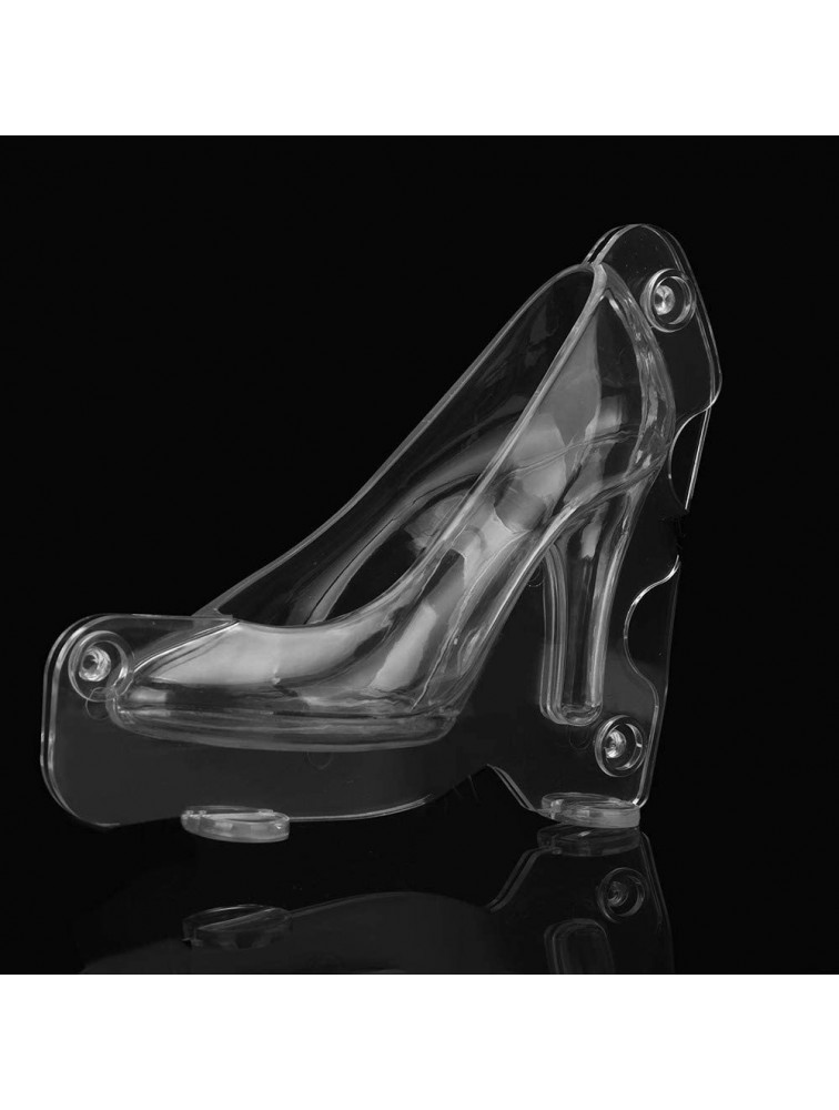 Mould Heel 3D DIY High Jelly Cake Chocolate Decorating Mold Shoe Candy Wedding Cake Mould Baking Kit with Cookbook - BSSRY6O14