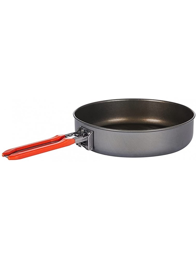 NFEGSIYA Cooking Pots Pot Frying Pan Outdoor Camping Hiking Skillet with Non Stick Coating Color : Orange - BTPNDFU1T