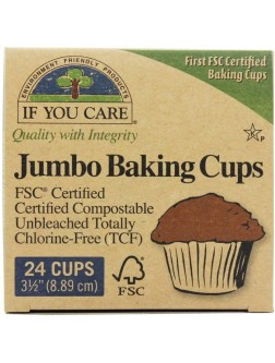 If You Care JUMBO Baking Cups pack of 2 - BUGMAN9JT
