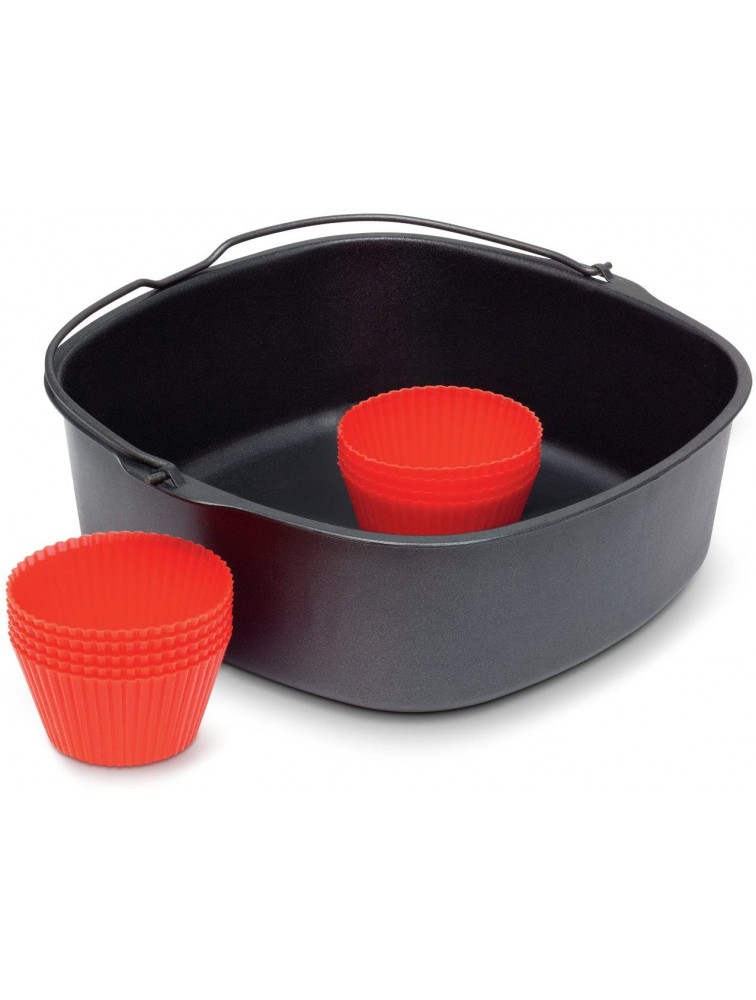 Philips Kitchen Appliances Master Accessory Kit with Baking Pan and Silicone Muffin Cups XXL models Black - BKX8OS23C