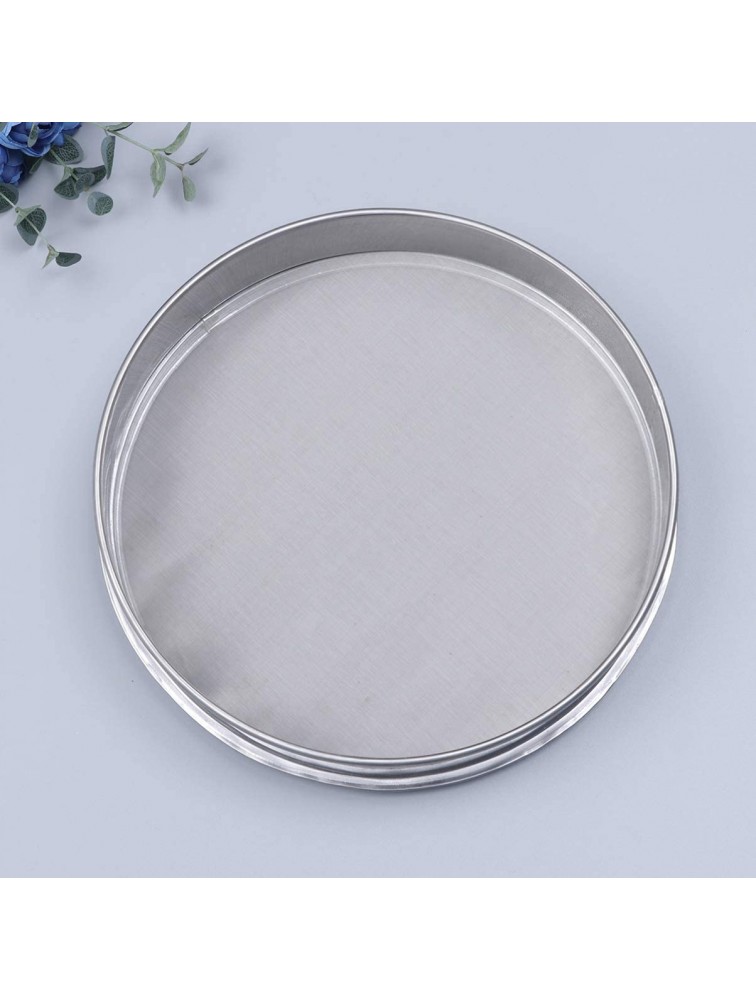 Angoily 1PCS Stainless Steel Pollen Shaker Sifter Extractor Herbal Pollen Hash Extractor Stackable Sifter Shakers Micron Screen Sifter for Kitchen 20cm Diameter - BTGJ4LHEK