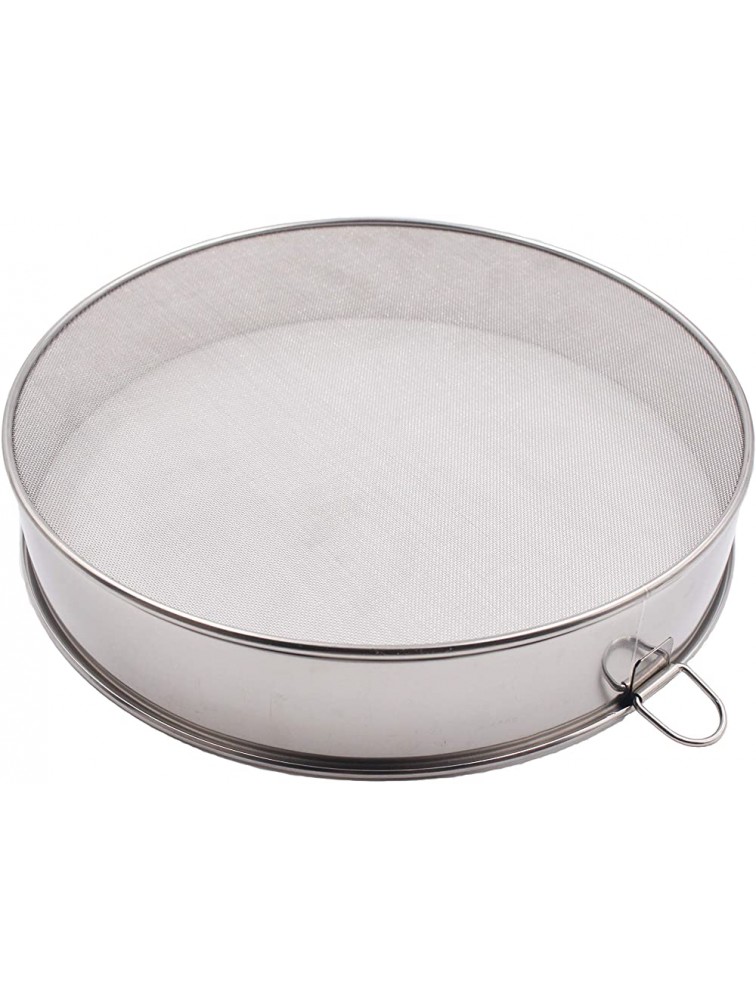 Goldenvalueable Stainless Steel 10 Inch Flour Sifter 10 inch - B22DJAZ1K