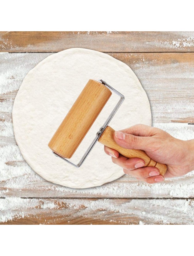Dough Baker Roller Set Wooden Rolling Pin Baking Kitchen Utensils for Pastry ,Tortilla Pizza,Cookie and MoreType 3 - B2263AQ76