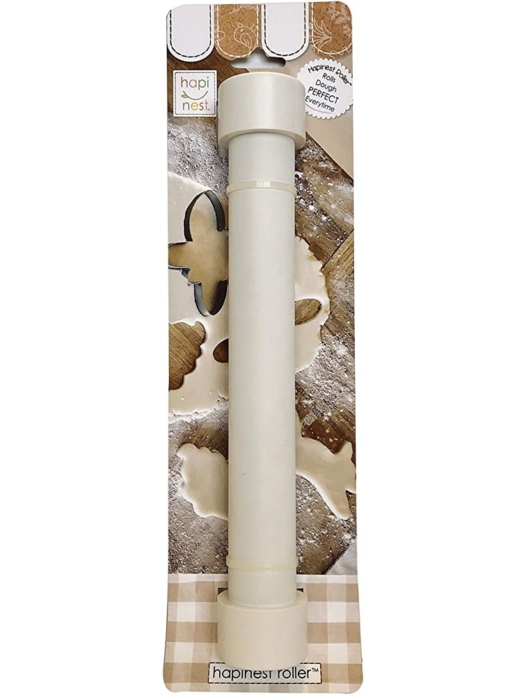Hapinest Roller Perfect Cookie Dough Rolling Pin for Baking - B599ROX4F