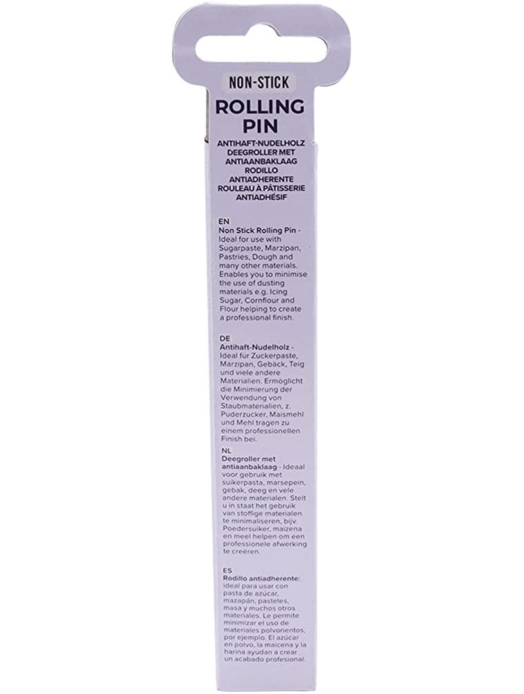 PME Non-Stick Polyethylene Rolling Pin 6-Inches - B8AQ43AZW