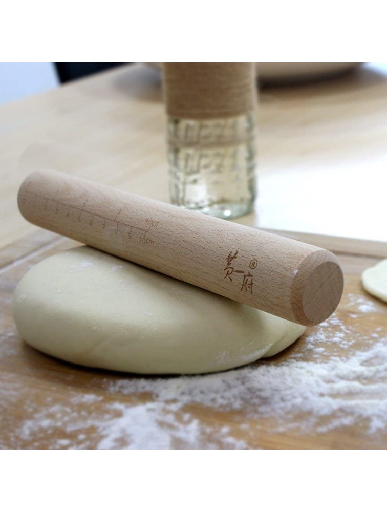 XMYZ Wood Rolling Pins Durable Noodle Stick Rolling Dough Roller for Kitchen Baking - BAUUO50EO