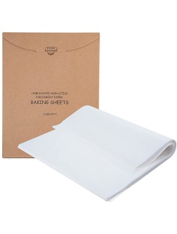 150 Pieces Parchment Paper Baking Sheets 12 X 16 Inch 30 X 40 cm Non-Stick Parchment Paper for Baking Cooking Grilling Frying and Steaming 150 White - BTD3HX85G