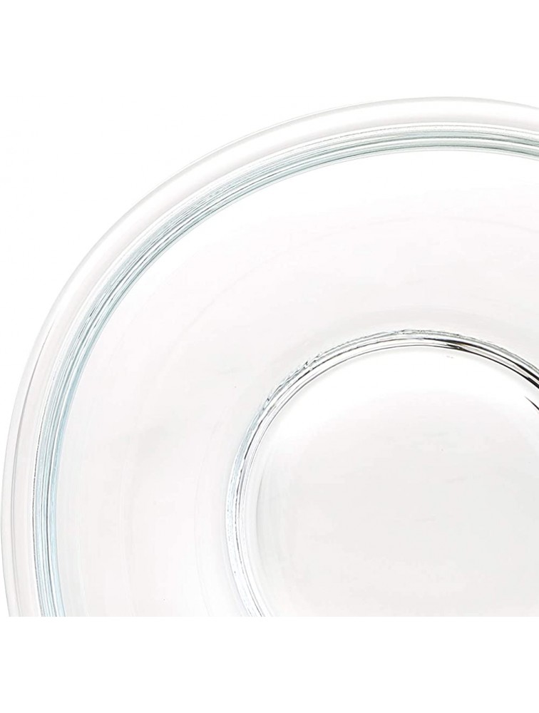 Basics 10-Piece Glass Mixing Bowl Set 5 Bowls and 5 BPA-Free Lids - B2GPYHM5Z