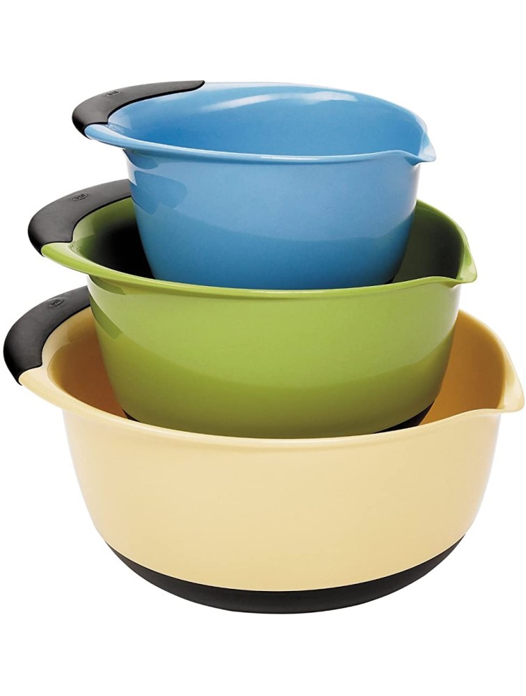 OXO Good Grips 3-Piece Mixing Bowl Set Assorted Colors - B3K5S9YMA