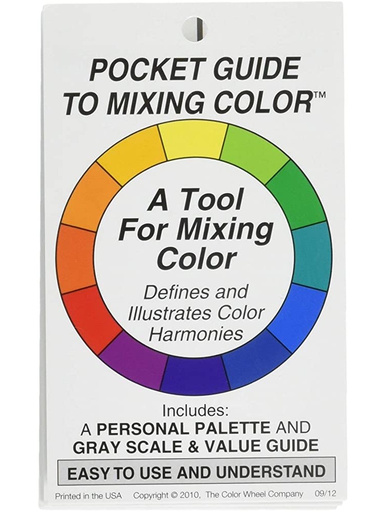 Pocket Guide to Mixing Color 3"X5" - BP8CE9CT9