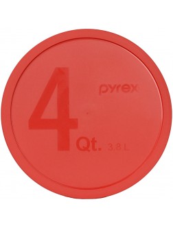 Pyrex Red 4 Quart Mixing Bowl Lid - B9XA3O7IO