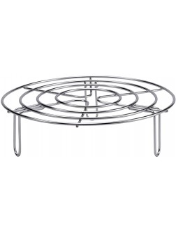 Round Cooling Cooking Racks Stainless Steel Steamer Rack Kitchen Cooking Tool,Baking Rack for Round Cake Pans,for Canning Air Fryer P ressure Cookersize:19.5cm - B5WQLA0QN