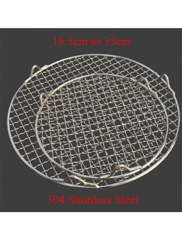 Round Cooling Racks Steaming Grilling Rack Stainless Steel,Fits Air Fryer Round Cake Pan Oven & Dishwasher Dia 13.8 - BQ381D75B
