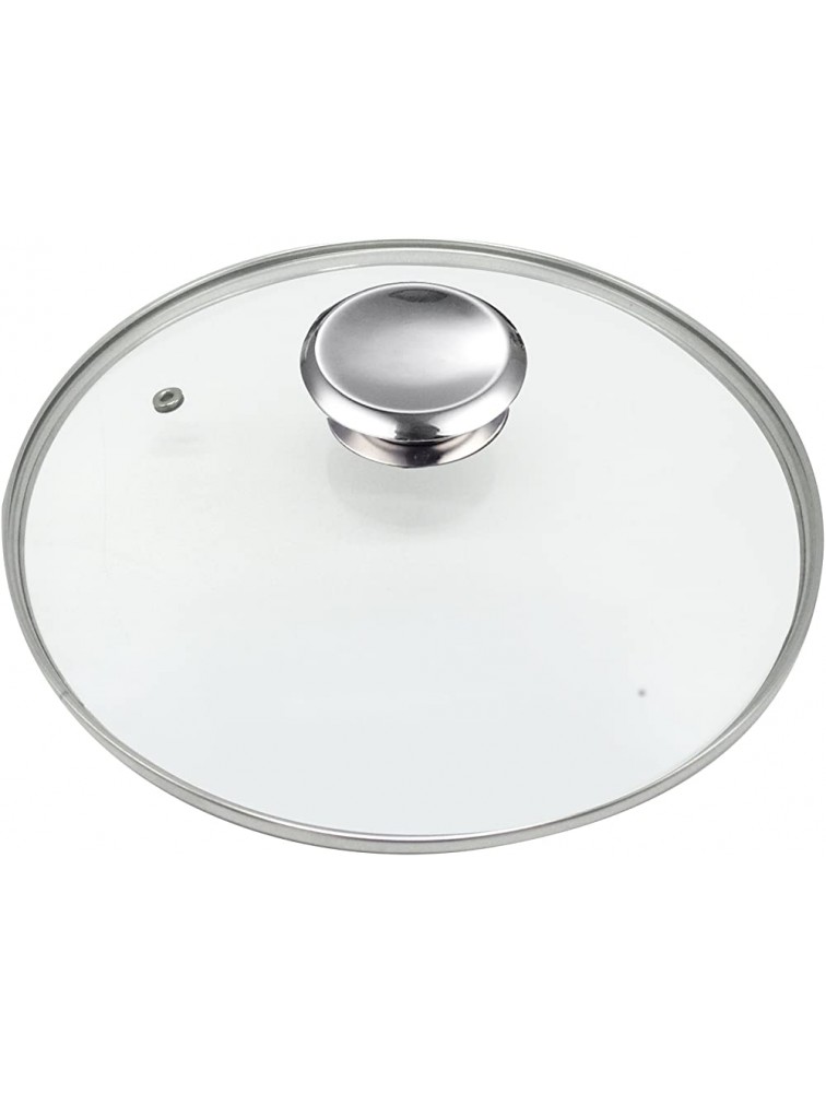 Cook N Home Tempered Glass Lid 9.5-inch 24cm Clear - B4IZRBCU1