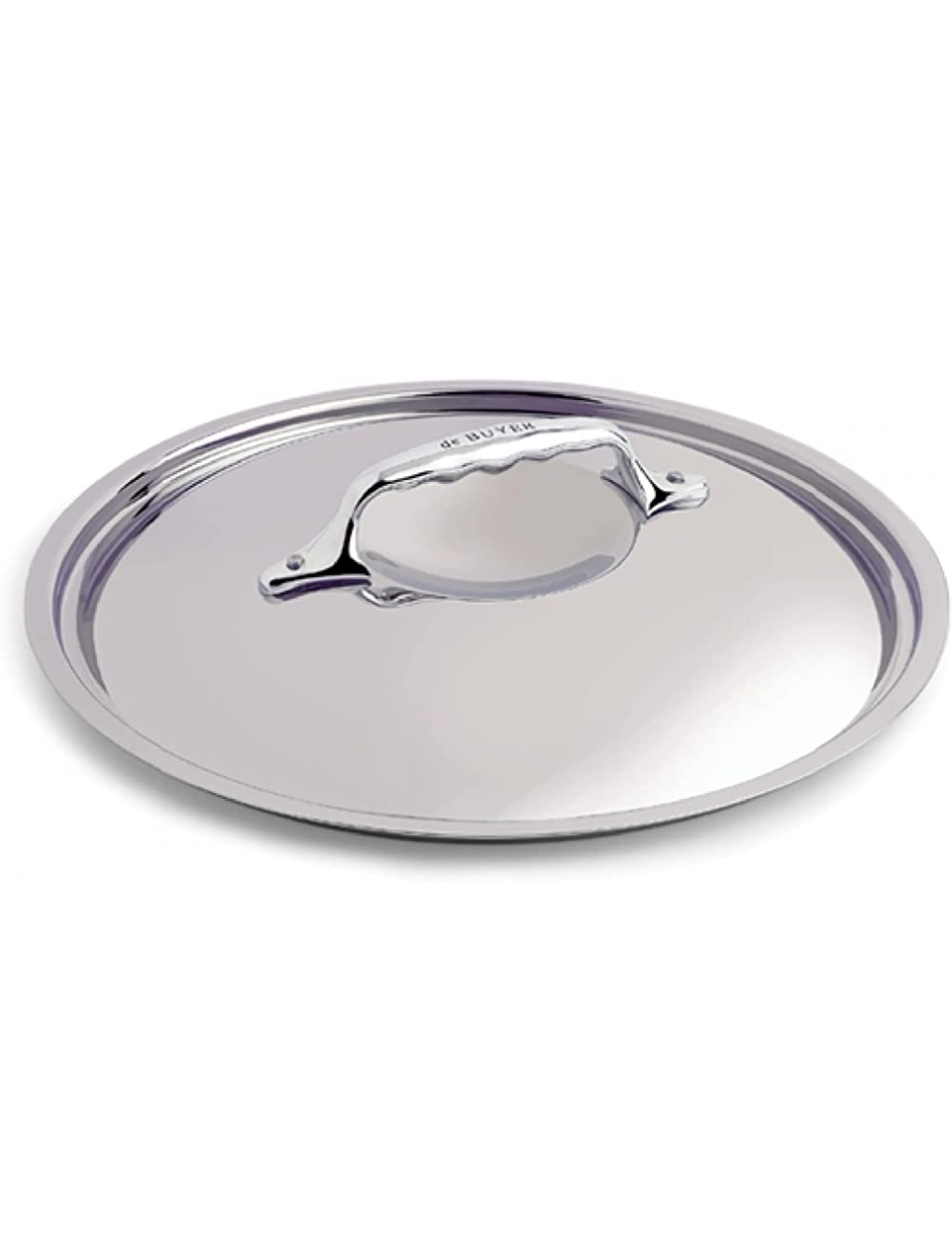 de Buyer Prima Matera Lid Stainless Steel Lid with an Ergonomic Handle Cookware Oven and Dishwasher Safe 7 - B9NIV3VL2