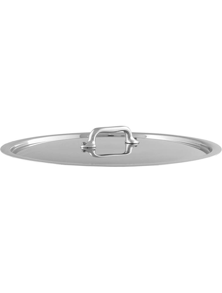 Mauviel Made In France M'Cook 5 Ply Stainless Steel 11 Inch Lid Cast Stainless Steel Handle - B4SN434HU