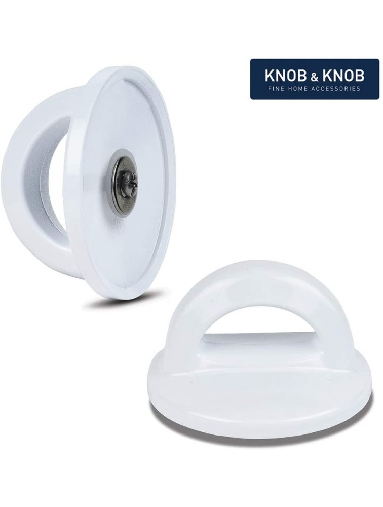 Universal Pot Lid Replacement White Knobs Pan Lid Holding Handles 1 Pack - BMBYV6LVM