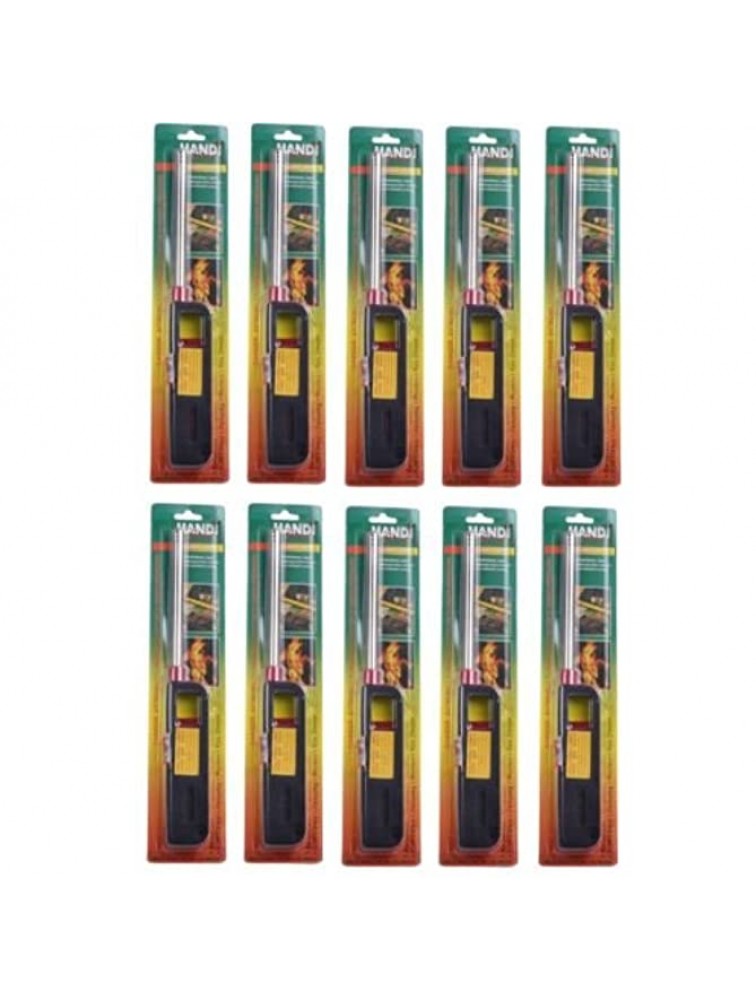 10pk BBQ Grill Lighter Refillable Butane Gas Candle Fireplace Kitchen Stove Long - B0NWIL871